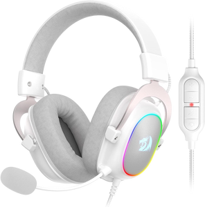 Redragon H510WR-RGB Zeus-X Wired Gaming Headset - White -  for sale in Egypt from Games2Egypt