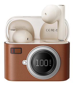 REMAX Cozybuds W33 Bluetooth Wireless Earbuds - Brown -  for sale in Egypt from Games2Egypt