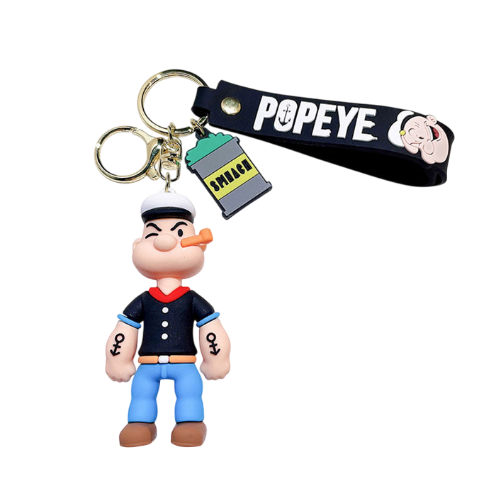 Popeye Winking & Spinach Can - Keychain Medal  for sale in Egypt from Games2Egypt