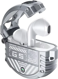 Remax Gamebuds G5 Alloy Gaming True Wireless Bluetooth Earbuds - Silver -  for sale in Egypt from Games2Egypt