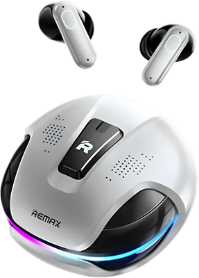 REMAX Gamebuds G9 Gaming ANC True Wireless Earbuds - Silver