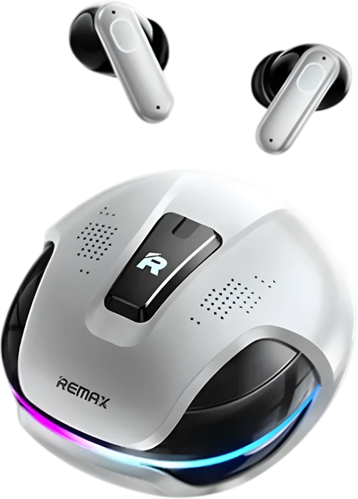 REMAX Gamebuds G9 Gaming ANC True Wireless Earbuds - Silver  for sale in Egypt from Games2Egypt