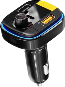 Yesido Y45 43W RGB Bluetooth To FM Convert Fast Charging Car Charger  for sale in Egypt from Games2Egypt