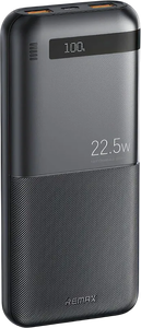 Remax RPP-71 22.5W LED Power Bank 10000-mah - Black -  for sale in Egypt from Games2Egypt