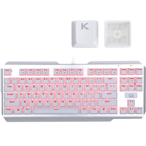 Redragon A101 Double Shot Injection Molded Mechanical Keyboard Keycaps - White  for sale in Egypt from Games2Egypt