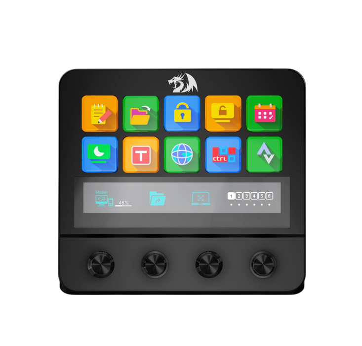 Redragon SS-552 Ragnaros Stream Deck Station - Black  for sale in Egypt from Games2Egypt