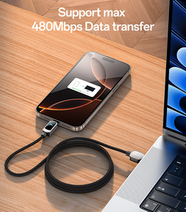 Yesido CA128C 66W USB To Type-C Cable With Power Display 1.2M  for sale in Egypt from Games2Egypt