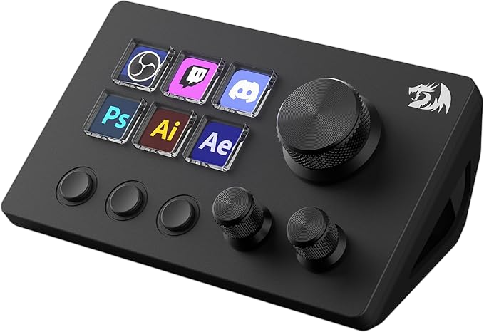 Redragon Skyrider SS551 Stream Deck Station - Black  for sale in Egypt from Games2Egypt