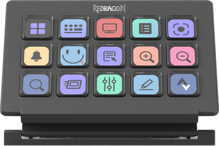 Redragon SS-550 Streamcraft Stream Deck Station - Black  for sale in Egypt from Games2Egypt