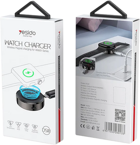 Yesido DS18 Fast Portable Wireless Magnetic Charger Apple Watch  for sale in Egypt from Games2Egypt