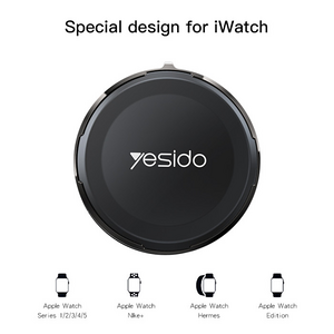 Yesido DS18 Fast Portable Wireless Magnetic Charger Apple Watch  for sale in Egypt from Games2Egypt