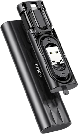 Yesido CA114 6-in-1 Mini Multifunctional OTG Adapter Box with Cable  for sale in Egypt from Games2Egypt