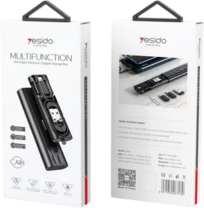 Yesido CA114 6-in-1 Mini Multifunctional OTG Adapter Box with Cable  for sale in Egypt from Games2Egypt