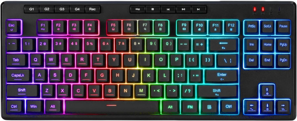 Redragon SHIVA K516 PRO TKL Wireless 3-Mode Membrane Gaming Keyboard