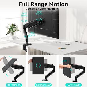 Redragon GMK914 Gas Spring Single Monitor Mount Stand 13-32 Inch  for sale in Egypt from Games2Egypt