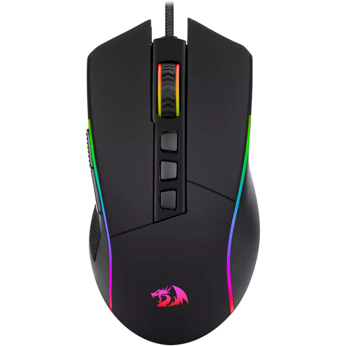 Redragon M812 PLANK RGB Wired Gaming Mouse 16,000 DPI - Black  for sale in Egypt from Games2Egypt