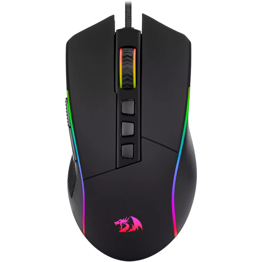 ريدراجون M812 بلانك ماوس ألعاب RGB سلكي 16000 DPI – أسود