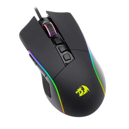 Redragon M812 PLANK RGB Wired Gaming Mouse 16,000 DPI - Black  for sale in Egypt from Games2Egypt
