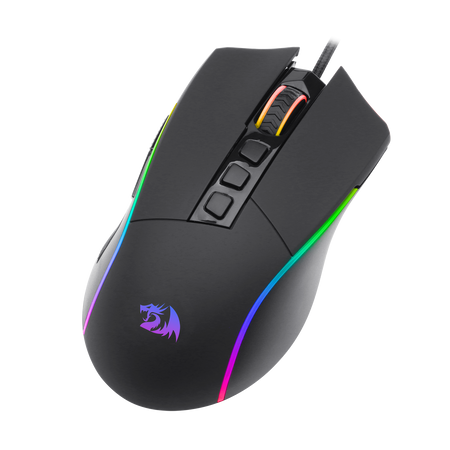 Redragon M812 PLANK RGB Wired Gaming Mouse 16,000 DPI - Black  for sale in Egypt from Games2Egypt
