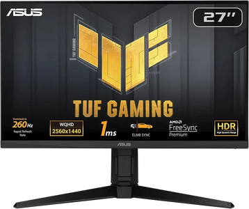ASUS TUF Gaming VG27AQML1A QHD 2560x1440 - Monitor -  for sale in Egypt from Games2Egypt