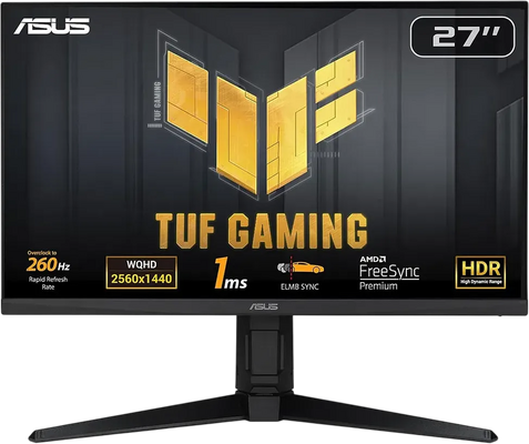 ASUS TUF Gaming VG27AQML1A QHD 2560x1440 - Monitor