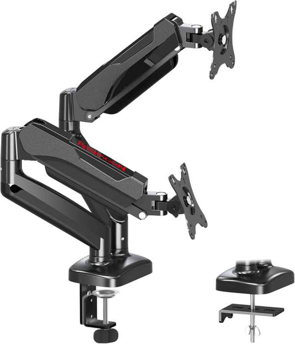 Redragon GMK915 Gas Spring Dual Monitor Mount Stand 13-32 Inch  for sale in Egypt from Games2Egypt