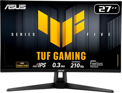 ASUS TUF Gaming VG27AQ5A QHD 210Hz - Monitor -  for sale in Egypt from Games2Egypt