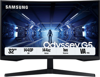 Samsung Odyssey G5 Gaming Monitor - 32 Inch' -  for sale in Egypt from Games2Egypt