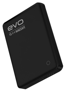 EVO 10000mAh magsafe Wireless Powerbank - Black -  for sale in Egypt from Games2Egypt