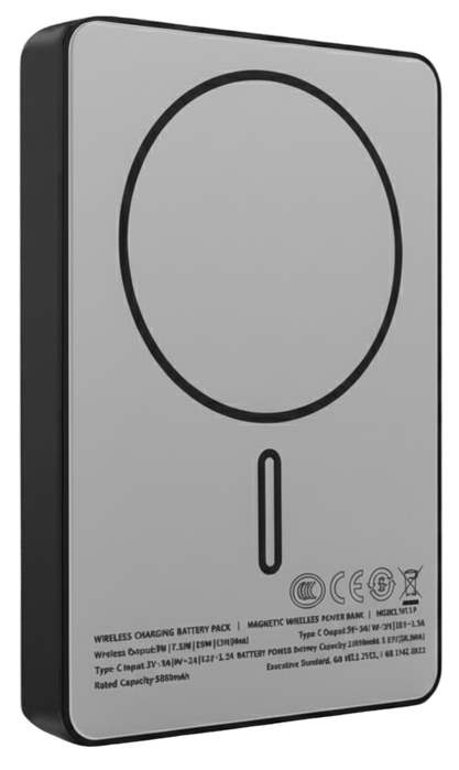 EVO 10000mAh magsafe Wireless Powerbank - Black  for sale in Egypt from Games2Egypt