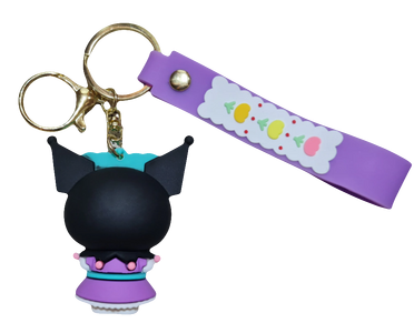 Kuromi with Heart Glasses - Keychain Medal	  for sale in Egypt from Games2Egypt