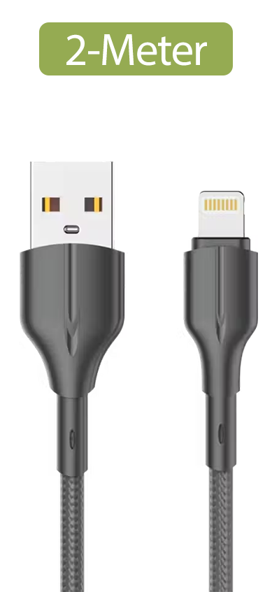 كابل شحن لدنيو LS852 من يو إس بي لتايب لايتننج - 2 متر
