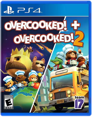 Overcooked 1 + 2 Bundle - PS4 - Used