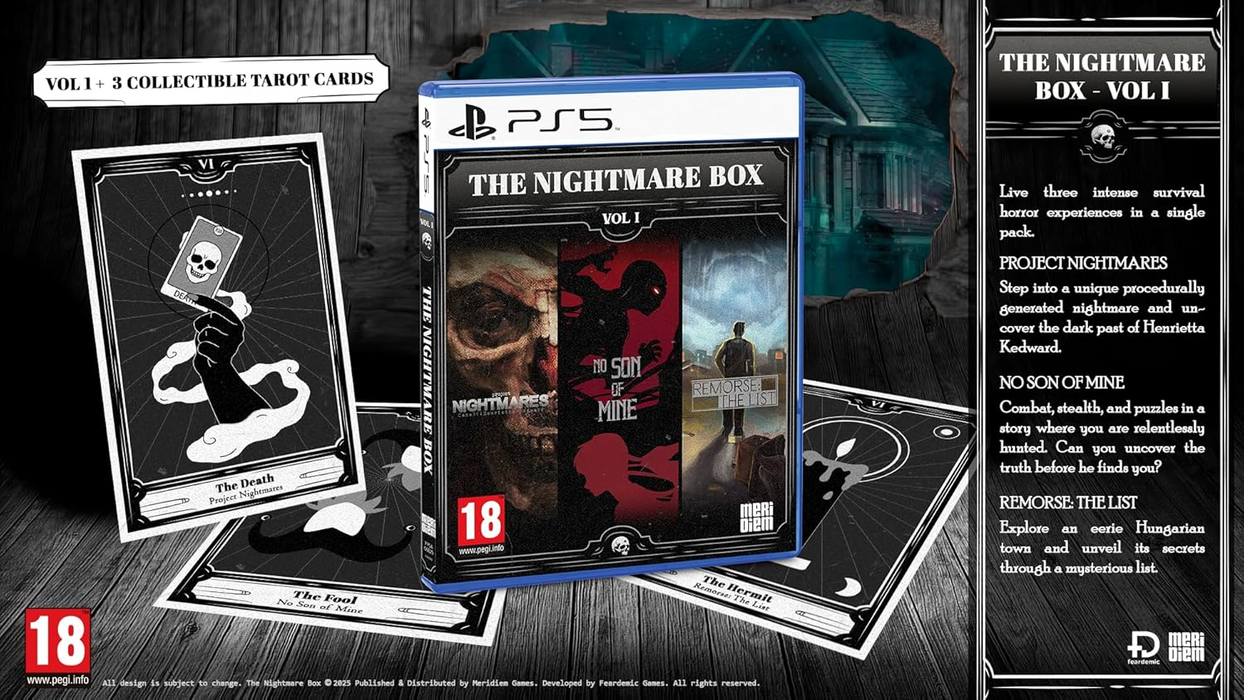 The Nightmare Box Vol.1 - PS5   for sale in Egypt from Games2Egypt