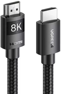 UGREEN HD150 HD 8K@60Hz 4K@120Hz HDMI Cable - Black - 1M -  for sale in Egypt from Games2Egypt