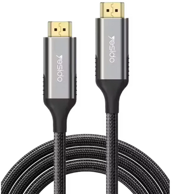 Yesido HM11 Braided HDMI 2.1 8K UHD - 1.8M - Black