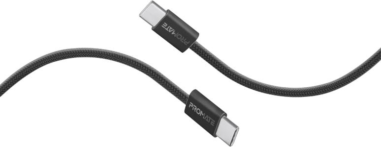 Promate EcoLine-CC200 60W Ultra-Fast USB-C cable - 2M - Black