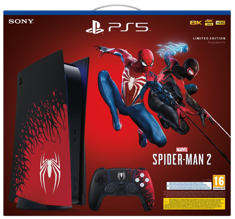 PlayStation 5 Console – Marvel’s Spider-Man 2 Limited Edition Bundle - Used – image 2