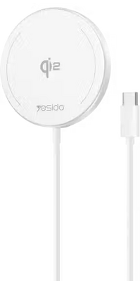 Yesido DS24 15W QI2.0 MagSafe Magnetic Fast Wireless Charger 1M