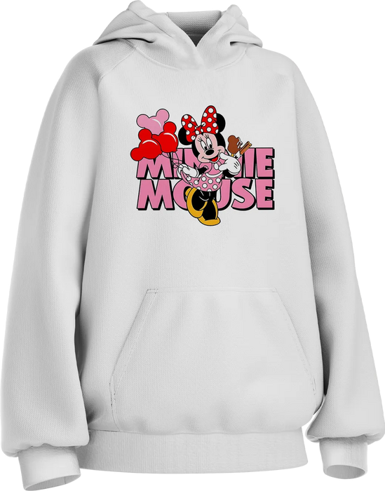 Pink Delight – Minnie Mouse Kids Hoodie  for sale in Egypt from Games2Egypt