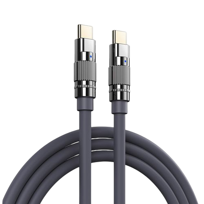 Remax RC-C055 Type-C To Type-C Data Cable 1.2M - Grey
