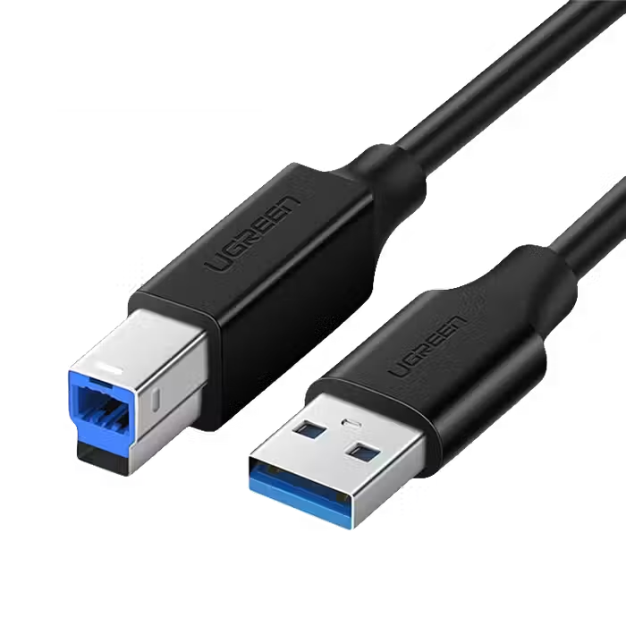 UGREEN US210 USB 3.0 AM to BM Print Cable - 1M  for sale in Egypt from Games2Egypt