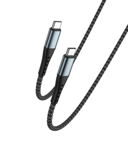 Yesido CA67 PD 60W Fast Charging Type-C to Type-C Braided - 2M -  for sale in Egypt from Games2Egypt