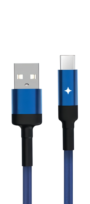 Yesido CA28 Auto Disconnect Type C Data Charging Cable - 1.2M - Blue  for sale in Egypt from Games2Egypt