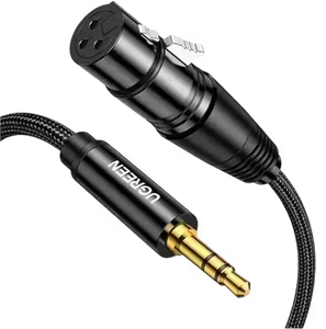 UGREEN AV182 3.5mm Male to XLR Female Audio Cable - 2M
