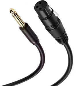UGREEN AV131 6.35M Male TO XLR Female - 5M -  for sale in Egypt from Games2Egypt