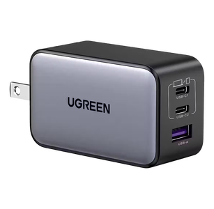 UGREEN CD244 65W Fast Charger 1-USB-A & 2-USB-C With USB-C Cable - Black -  for sale in Egypt from Games2Egypt