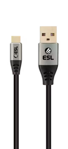 ESL Gaming Cable PS5 & Xbox Charging - USB To USB-C - 2M -  for sale in Egypt from Games2Egypt