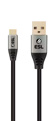 ESL Gaming Cable PS5 & Xbox Charging - USB To USB-C - 2M