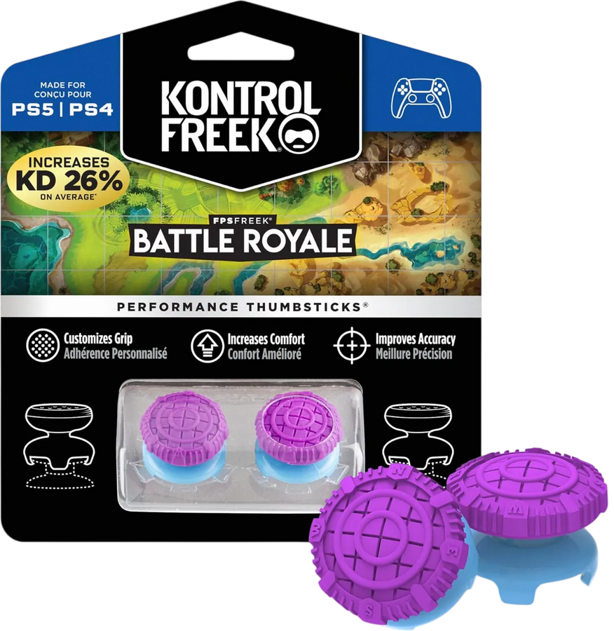 Battle Royale Nightfall Analog Freek - PS4 And PS5 - purple